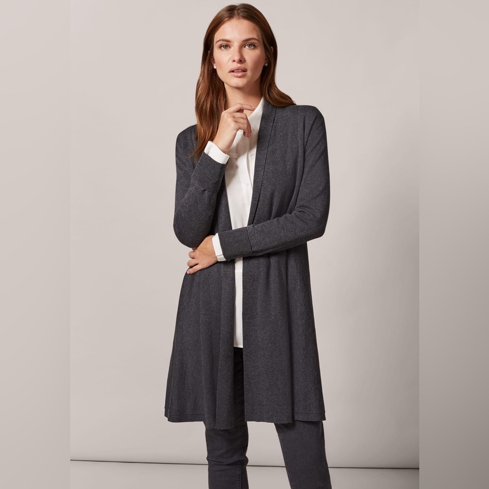 Phase Eight Wool Long Cardigan
